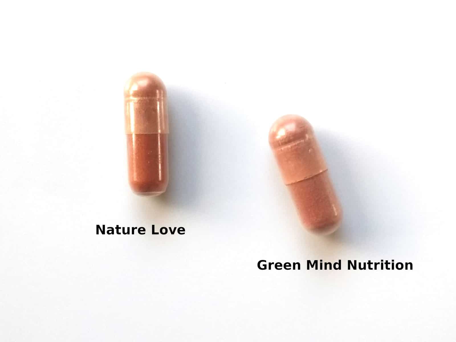 Vergleich Nature Love vs. Green Mind OPC Kapseln