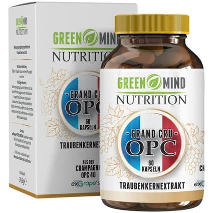 Premium-OPC_exGrape-Seed_Green-Mind-Nutrition Dose: Green Mind Nutrition OPC Kapseln