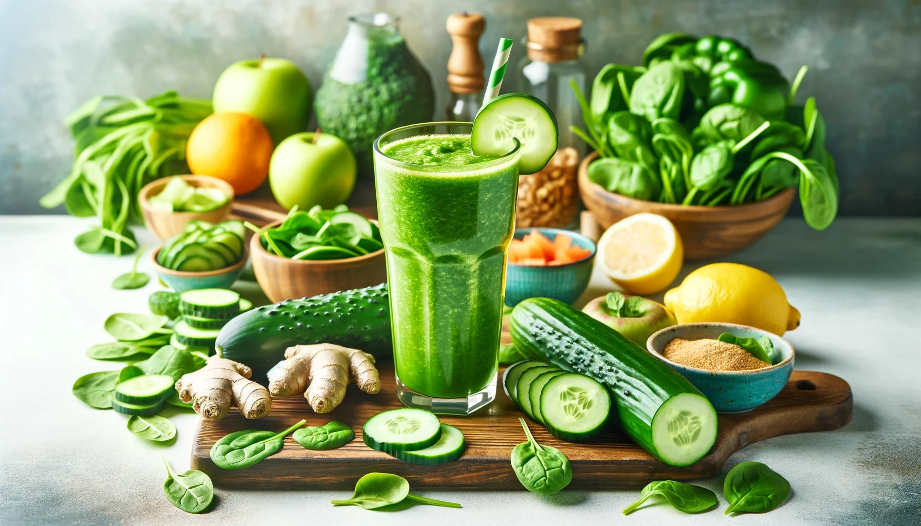 symbolbild_green-tea_detox_smoothie Symbolbild - Green Tea Detox Smoothie